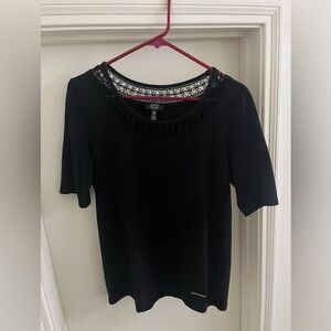 3/$20 bundle Jones New York Black Top size Medium